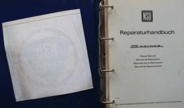 NSU Wankel Spider 1964 Repairmanual in original file (7301)